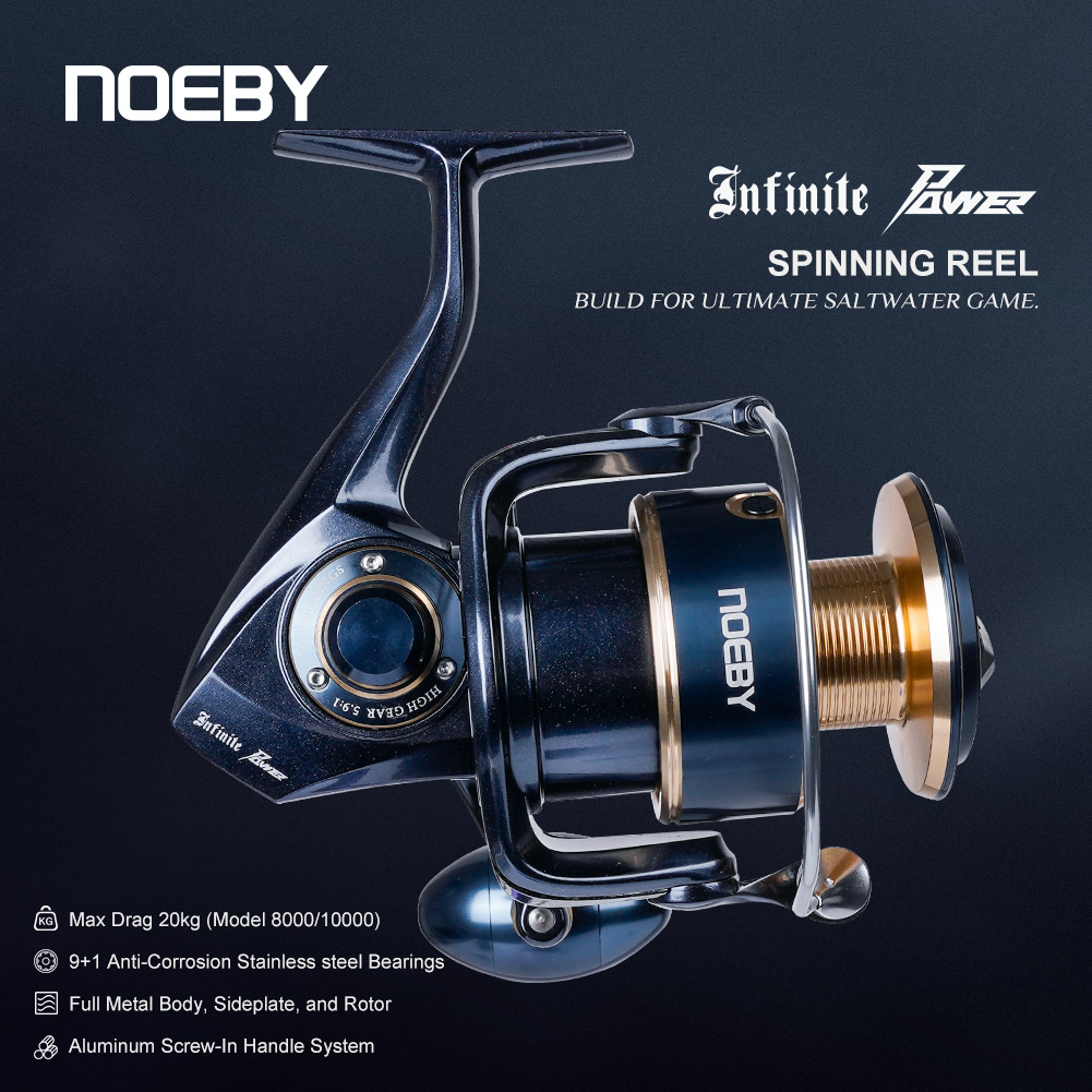 Surf Reel - بكرة صيد دوارة Noeby Infinite Power