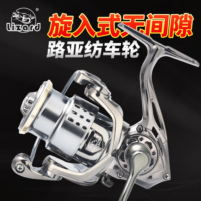 Ice Fishing Reel - بكرة صيد دوارة ذات بكرة ضحلة