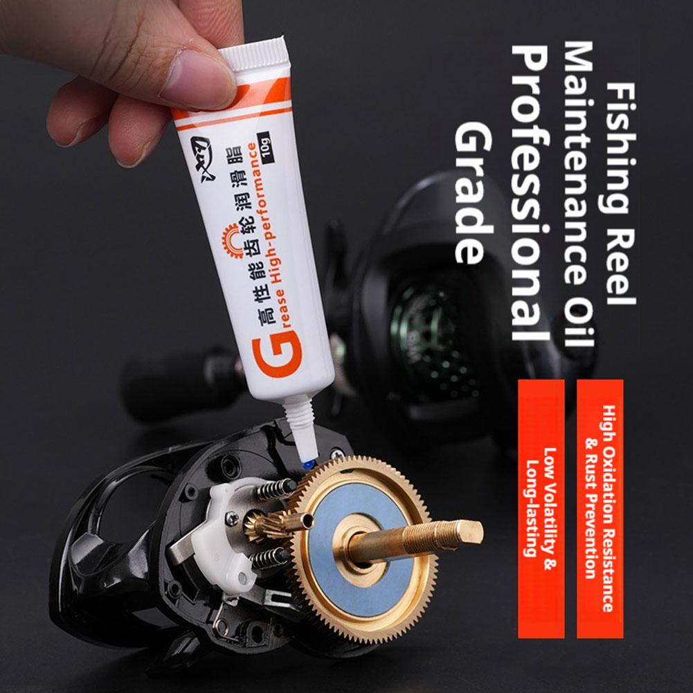 Reel Lubricant - مجموعة زيت تشحيم لبكرات الصيد، زيت