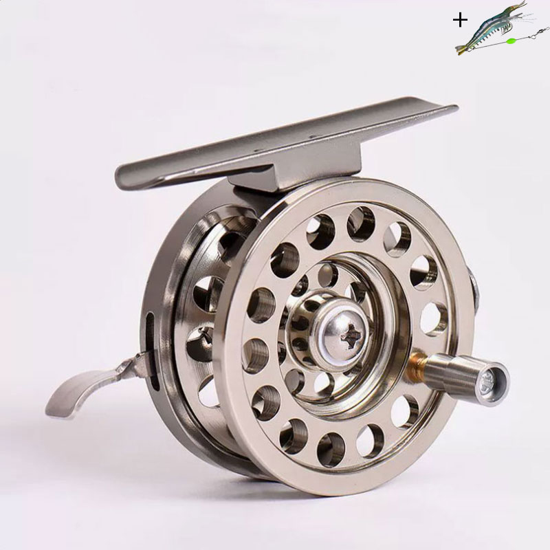 بكرة صيد السمك من سبائك الألوم - مراجعة Ice Fishing Reel وسعره